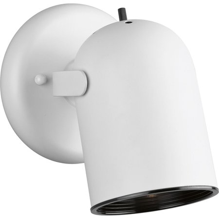 PROGRESS LIGHTING One-Light Multi Directional Wall Fixture with On/Off switch P6155-30